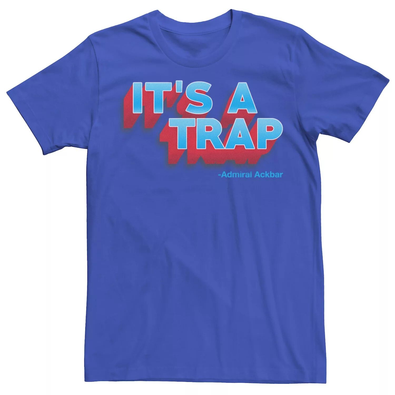 Мужская футболка It's a Trap Admiral Ackbar Quote Star Wars
Мужская футболка It's a Trap Admiral Ackbar Quote Star Wars