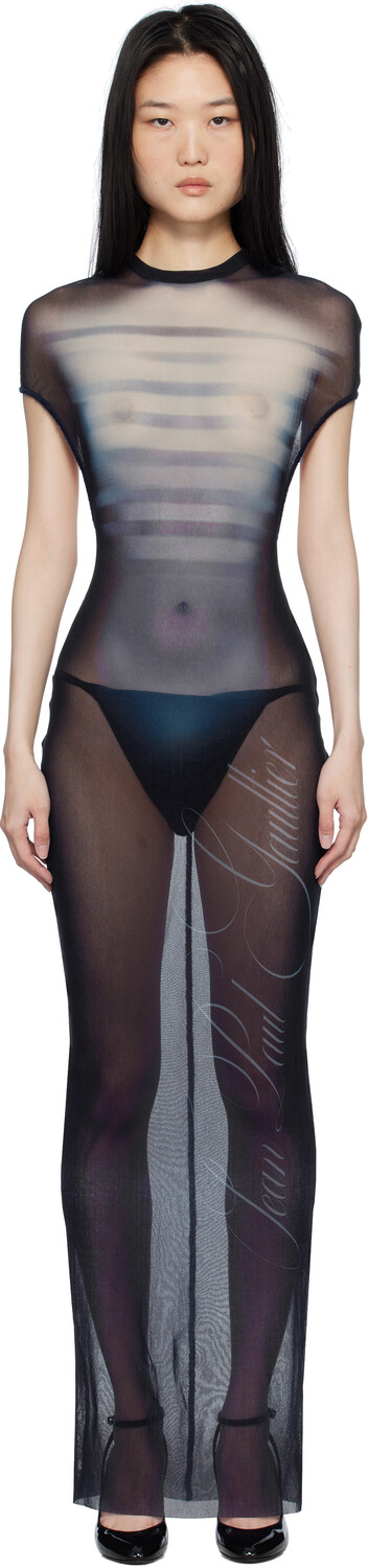 Платье макси с открытой спиной «e Mâle» темно-синего/голубого цвета Jean Paul Gaultier
Платье макси с открытой спиной «e Mâle» темно-синего/голубого цвета Jean Paul Gaultier