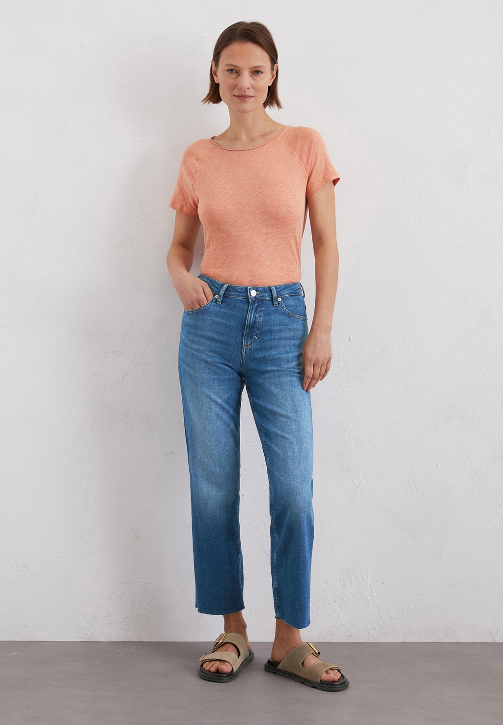 Базовая футболка Marc O'Polo, коралловый
Базовая футболка Marc O'Polo, коралловый