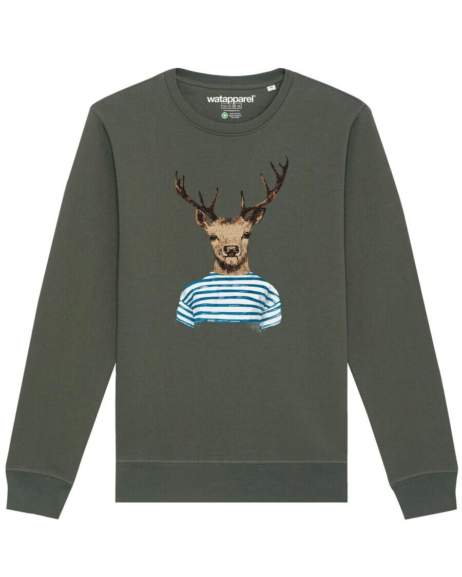 Свитер Watapparel Sweatshirt Hirsch, хаки
Свитер Watapparel Sweatshirt Hirsch, хаки