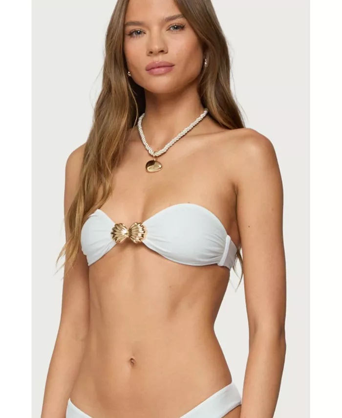 Женский бикини-топ Shellee Bandeau Edikted, белый
Женский бикини-топ Shellee Bandeau Edikted, белый