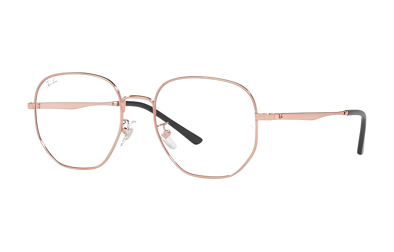 RayBan Женская оправа для очков асимметричной формы из сплава, Rose Gold
RayBan Женская оправа для очков асимметричной формы из сплава, Rose Gold