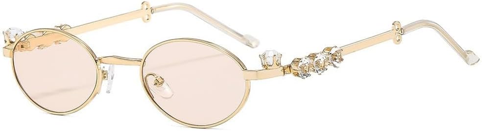 Модные солнцезащитные очки с бриллиантами для женщин, маленькая оправа, овальная форма, защита от ультрафиолета UV400, винтажные солнцезащитные очки в стиле Y2K KTUCN, 4
Модные солнцезащитные очки с бриллиантами для женщин, маленькая оправа, овальная форма, защита от ультрафиолета UV400, винтажные солнцезащитные очки в стиле Y2K KTUCN, 4