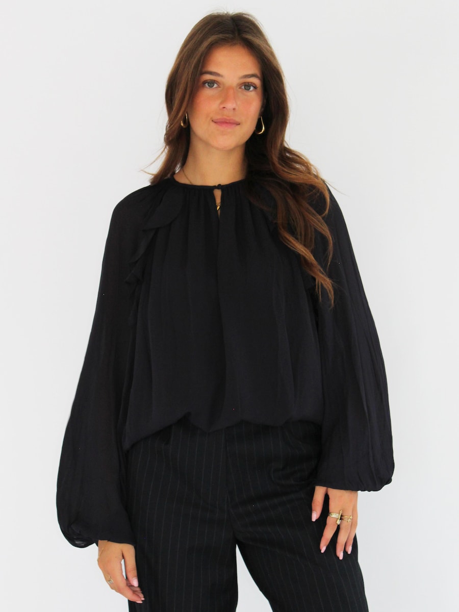 Блуза Honnête Atelier Edith, темно-синий
Блуза Honnête Atelier Edith, темно-синий