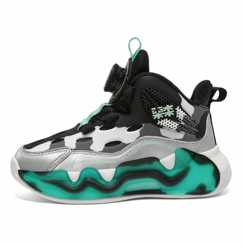 Детские баскетбольные кроссовки для детей Mulinsen, черный/белый
Детские баскетбольные кроссовки для детей Mulinsen, черный/белый