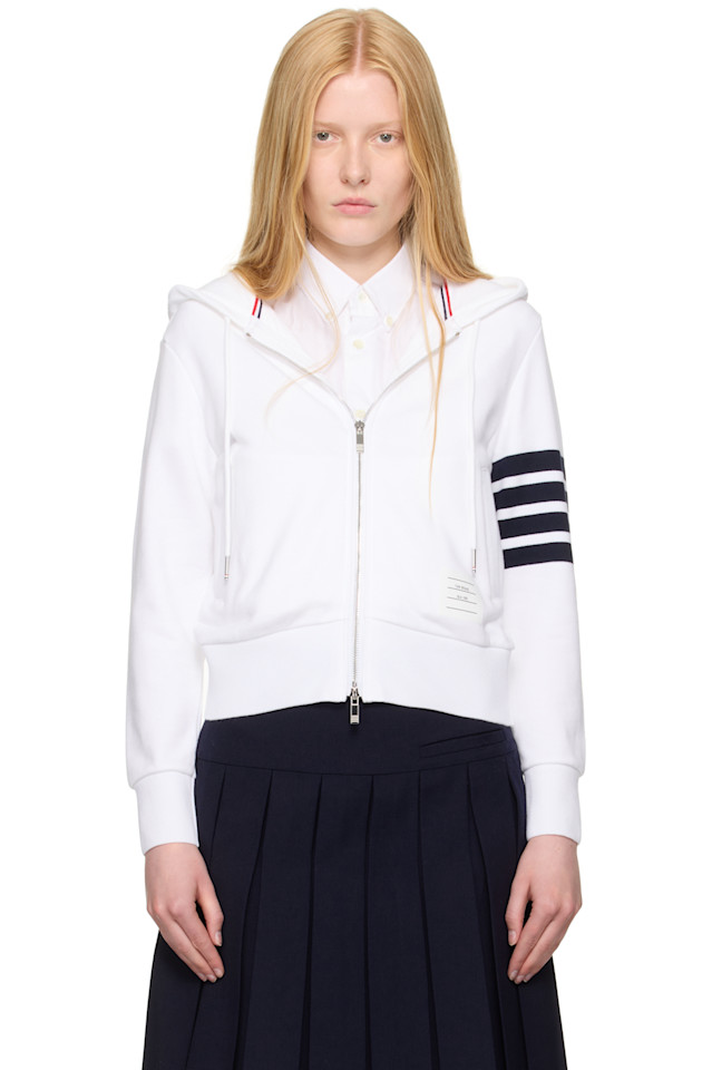 Классический худи на молнии Thom Browne, мультиколор
Классический худи на молнии Thom Browne, мультиколор