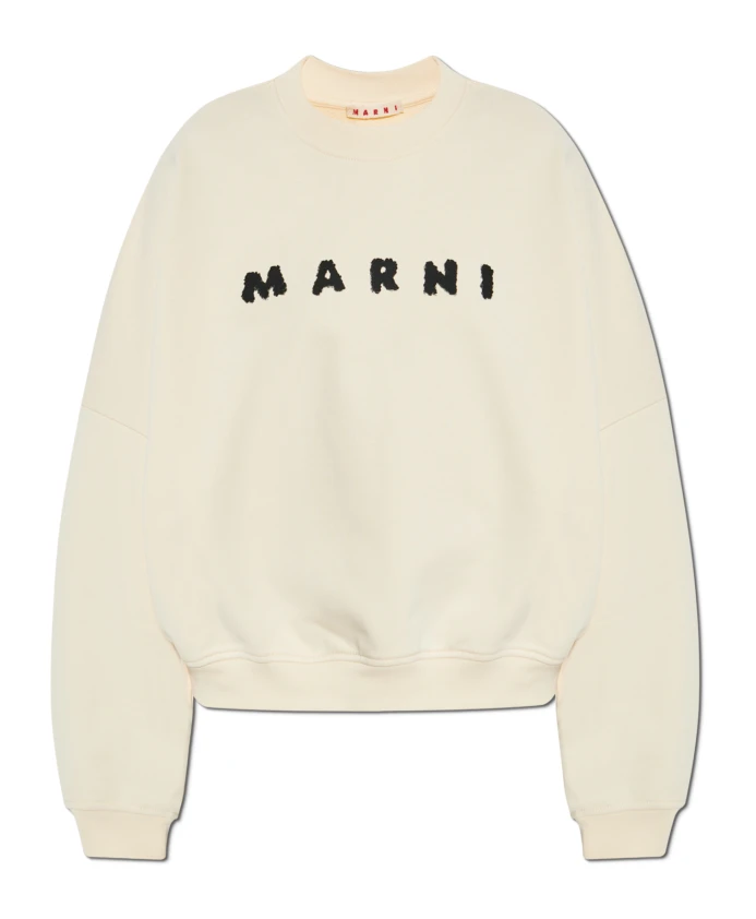 Толстовка с логотипом Marni, бежевый
Толстовка с логотипом Marni, бежевый
