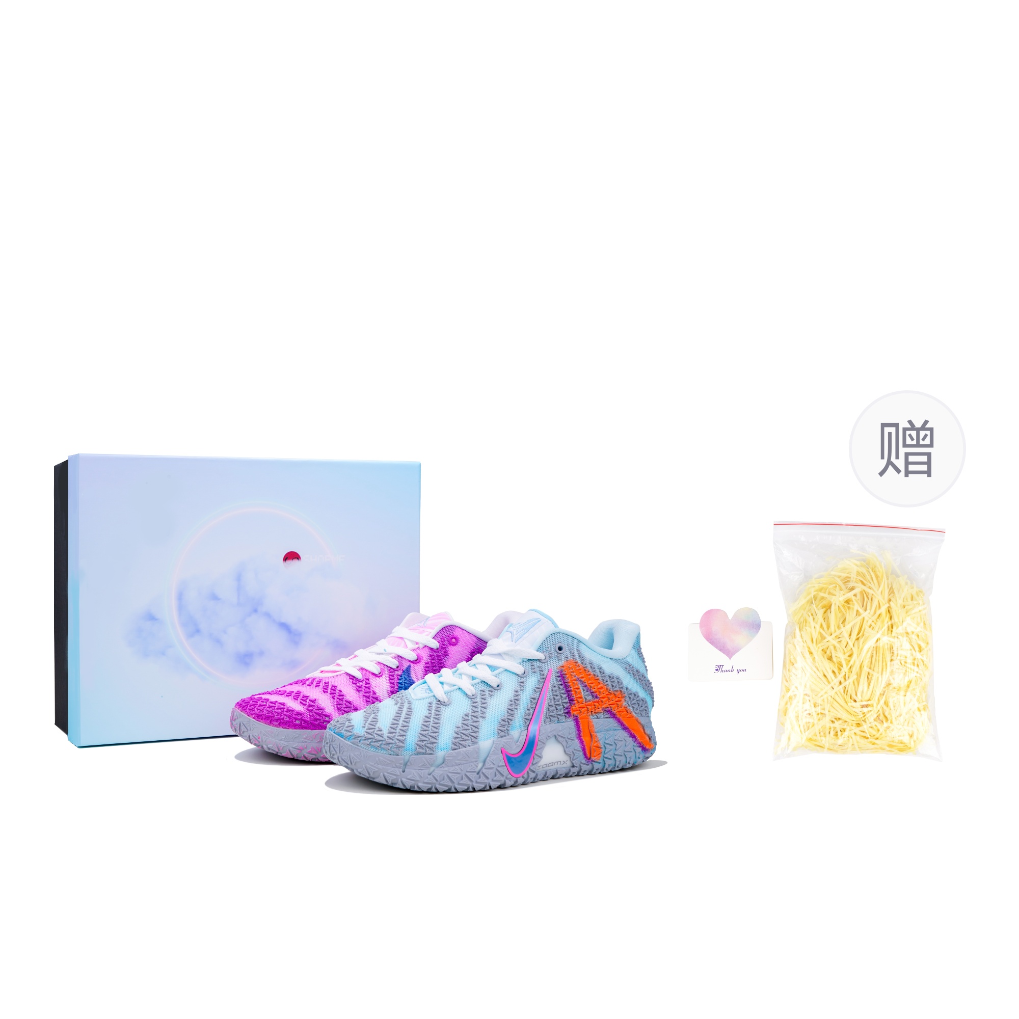 Nike Кроссовки баскетбольные Ja Morant 3 Low top Unisex Blue Pink
Nike Кроссовки баскетбольные Ja Morant 3 Low top Unisex Blue Pink