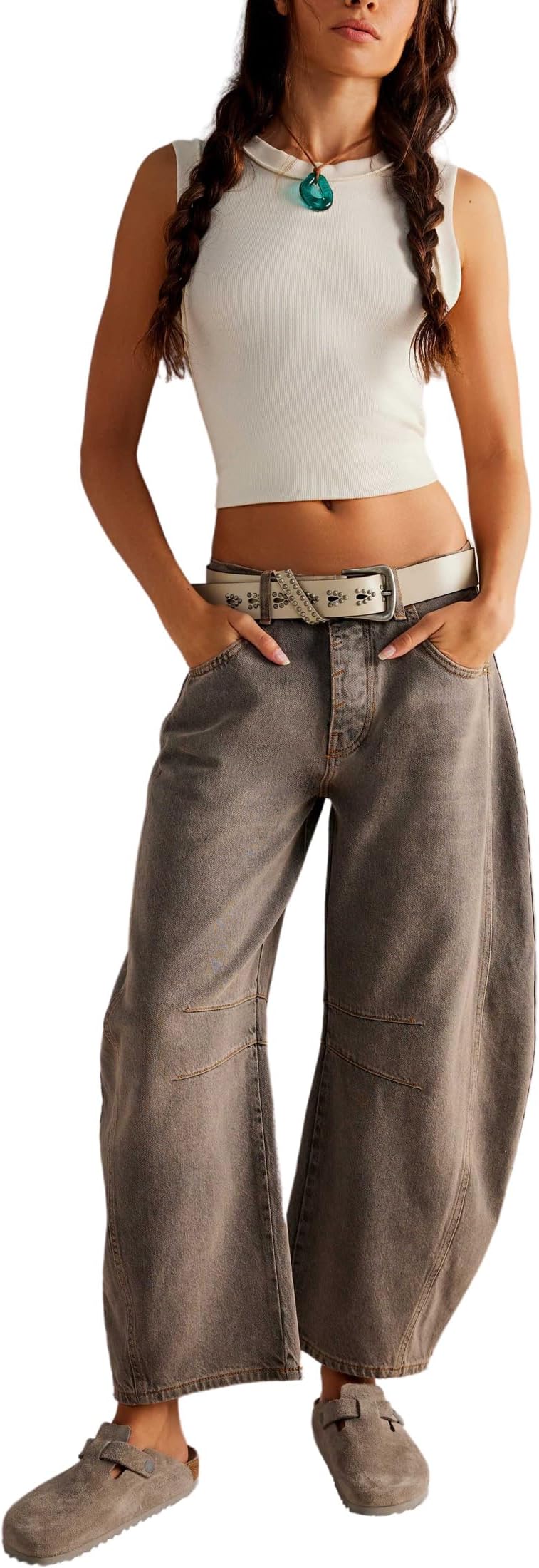 Джинсы Free People We The Free Good Luck Mid-Rise Barrel Jeans, Archive Grey
Джинсы Free People We The Free Good Luck Mid-Rise Barrel Jeans, Archive Grey