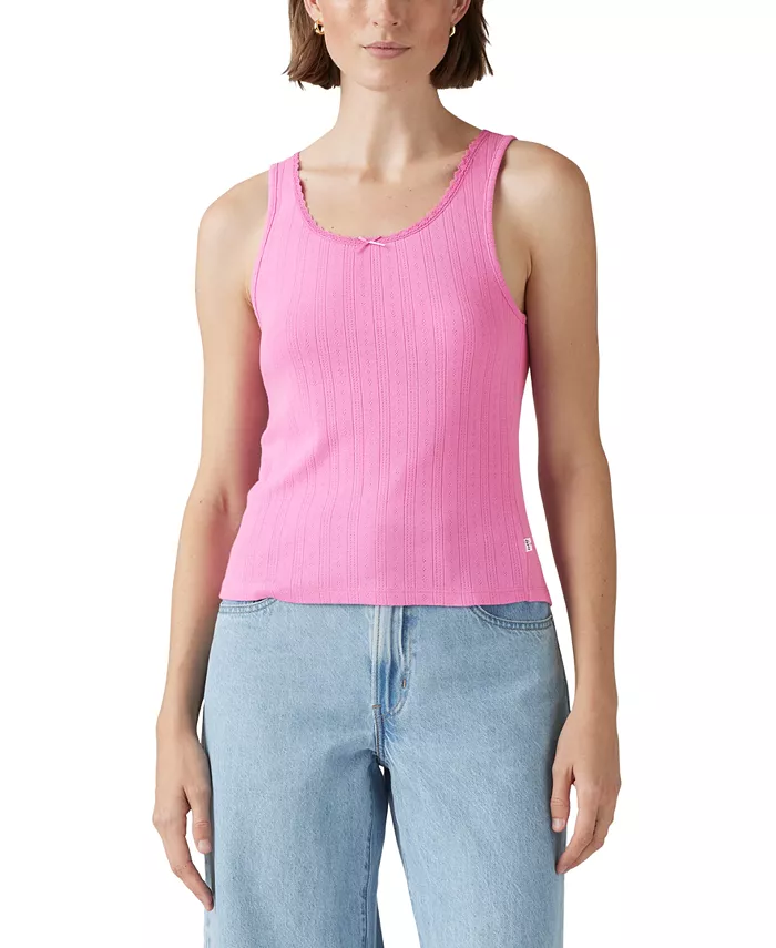 Женский ажурный топ Sweetie Pointelle Levi's, зеленый
Женский ажурный топ Sweetie Pointelle Levi's, зеленый