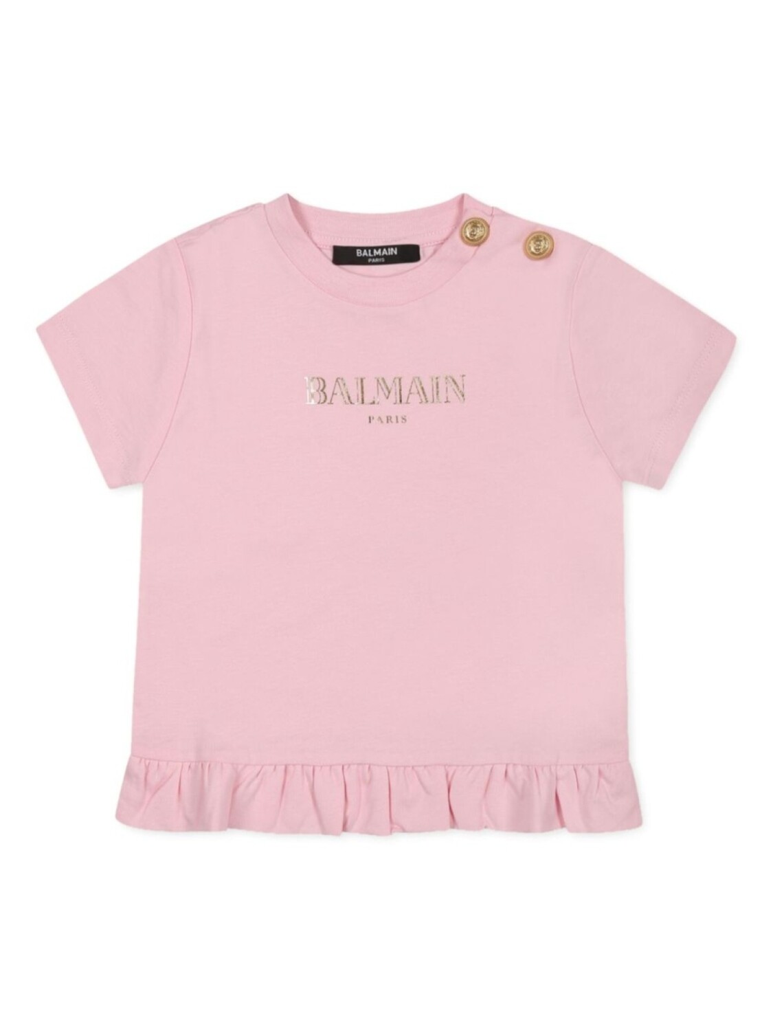 Футболка с логотипом Balmain Kids, розовый
Футболка с логотипом Balmain Kids, розовый