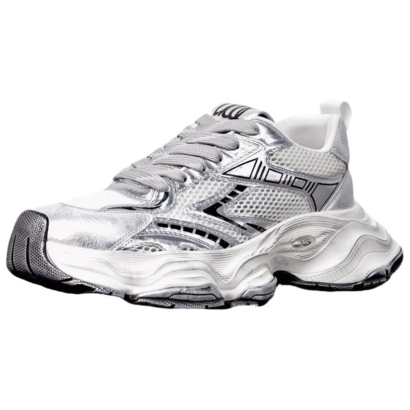 Водонепроницаемые и дышащие легкие низкие массивные кроссовки для увеличения роста для мужчин ZUOSAISI, White Silver
Водонепроницаемые и дышащие легкие низкие массивные кроссовки для увеличения роста для мужчин ZUOSAISI, White Silver