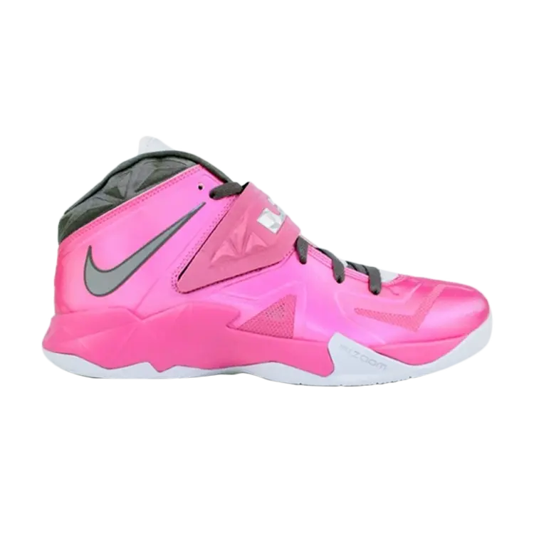 Кроссовки Nike LeBron Zoom Soldier 7 'Kay Yow', розовый 
Кроссовки Nike LeBron Zoom Soldier 7 'Kay Yow', розовый