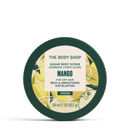 The Body Shop Сахарный скраб для тела с манго для сухой кожи 50мл
The Body Shop Сахарный скраб для тела с манго для сухой кожи 50мл