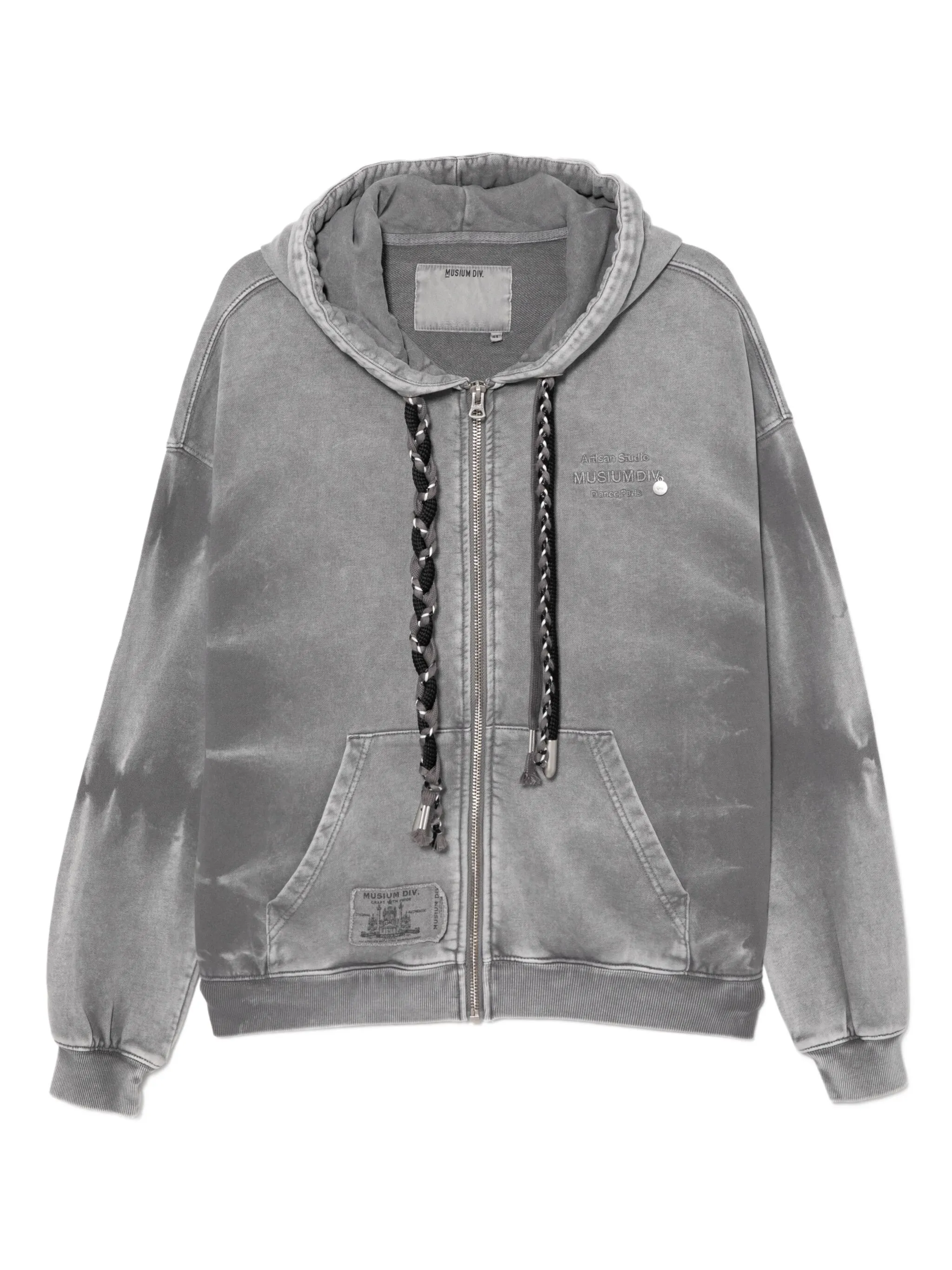 Худи с вышитым логотипом Musium Div., серый
Худи с вышитым логотипом Musium Div., серый