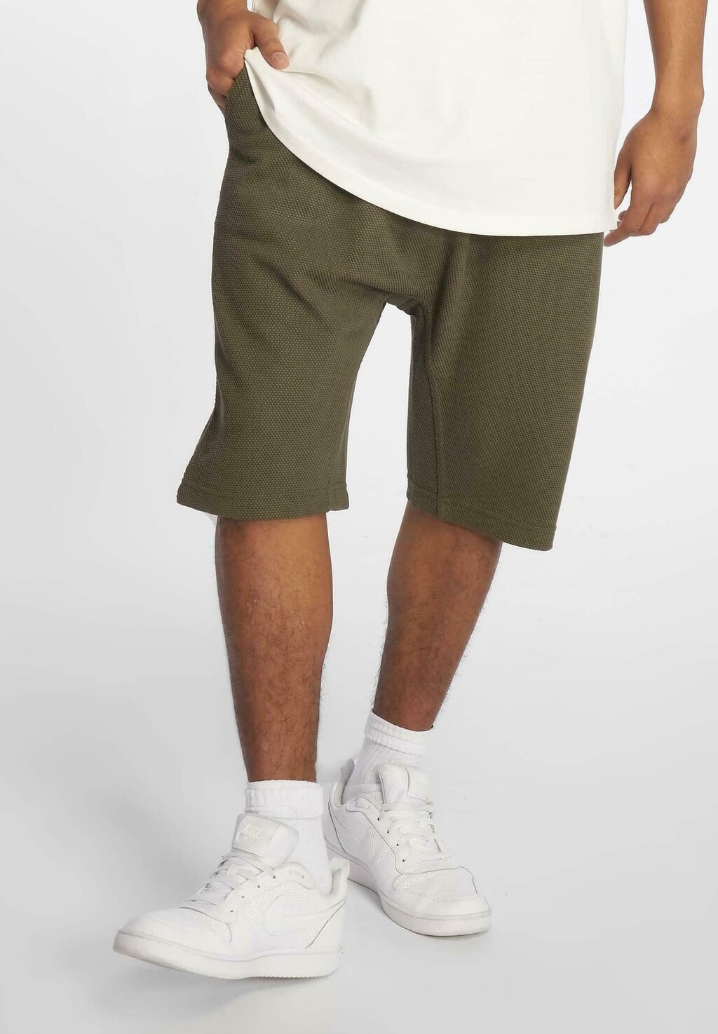 Спортивные брюки DEF, оливковый 
Спортивные брюки DEF, оливковый