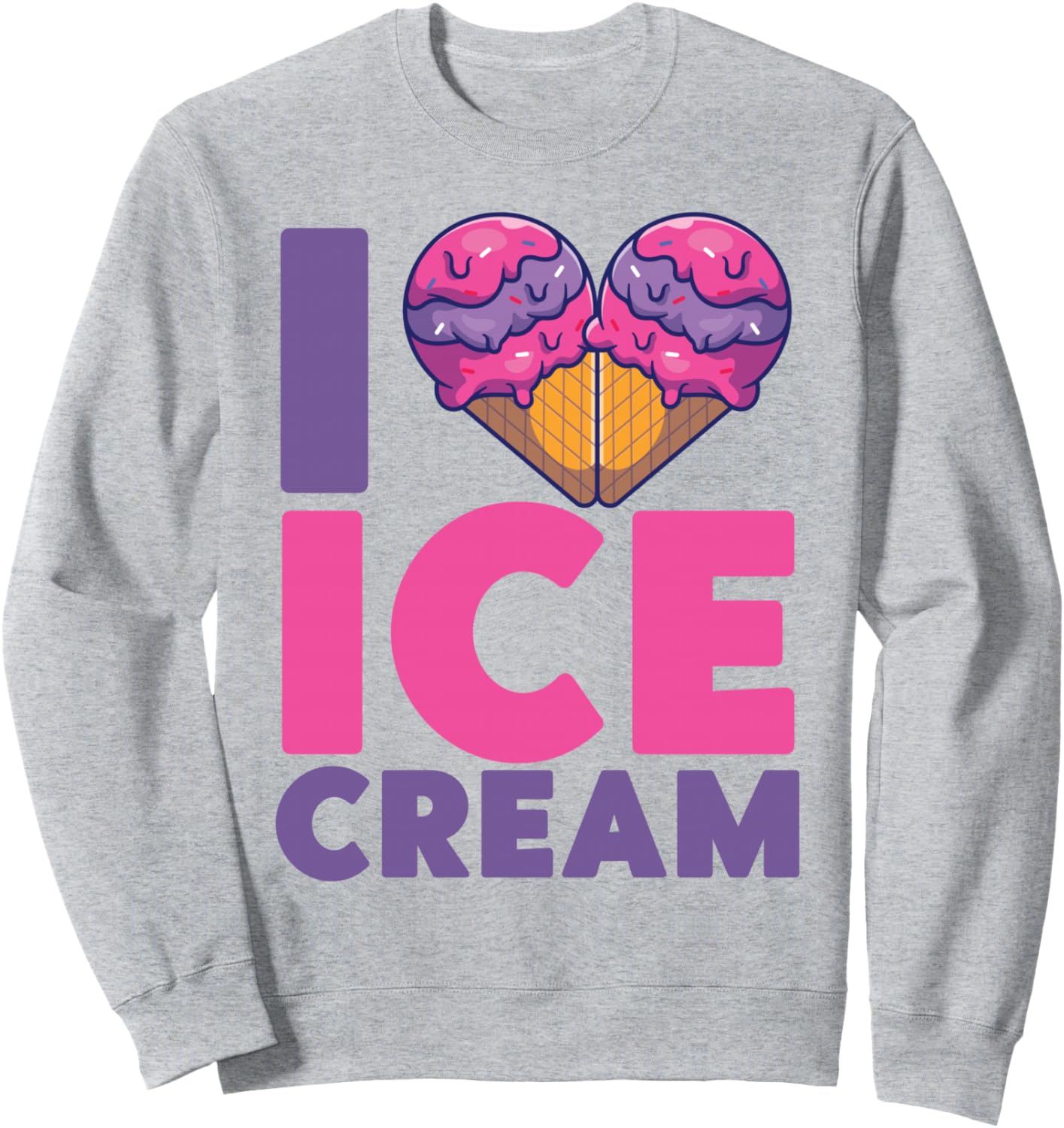 Толстовка с надписью Я люблю мороженое в форме сердечка Cute Ice Cream Lover Boy Girl Hs0, серый
Толстовка с надписью Я люблю мороженое в форме сердечка Cute Ice Cream Lover Boy Girl Hs0, серый