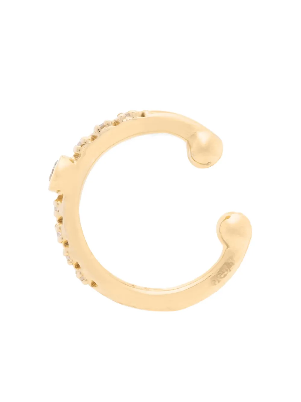 Серьга-кафф из желтого золота с бриллиантами Scosha, золотой
Серьга-кафф из желтого золота с бриллиантами Scosha, золотой