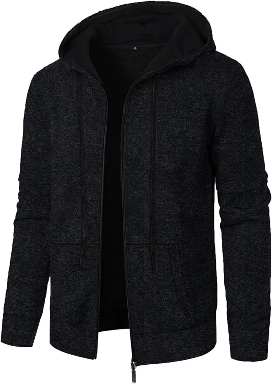 Мужская толстовка с капюшоном на молнии, флисовая, с карманами evzosrz
Мужская толстовка с капюшоном на молнии, флисовая, с карманами evzosrz