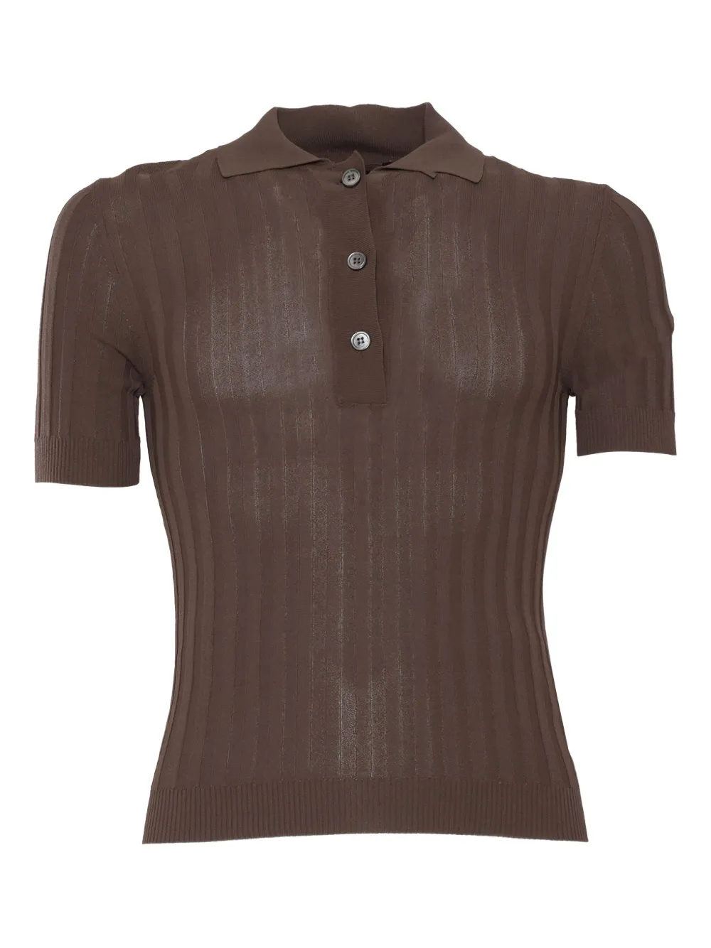 Рубашка поло в рубчик Filippo De Laurentiis, коричневый
Рубашка поло в рубчик Filippo De Laurentiis, коричневый