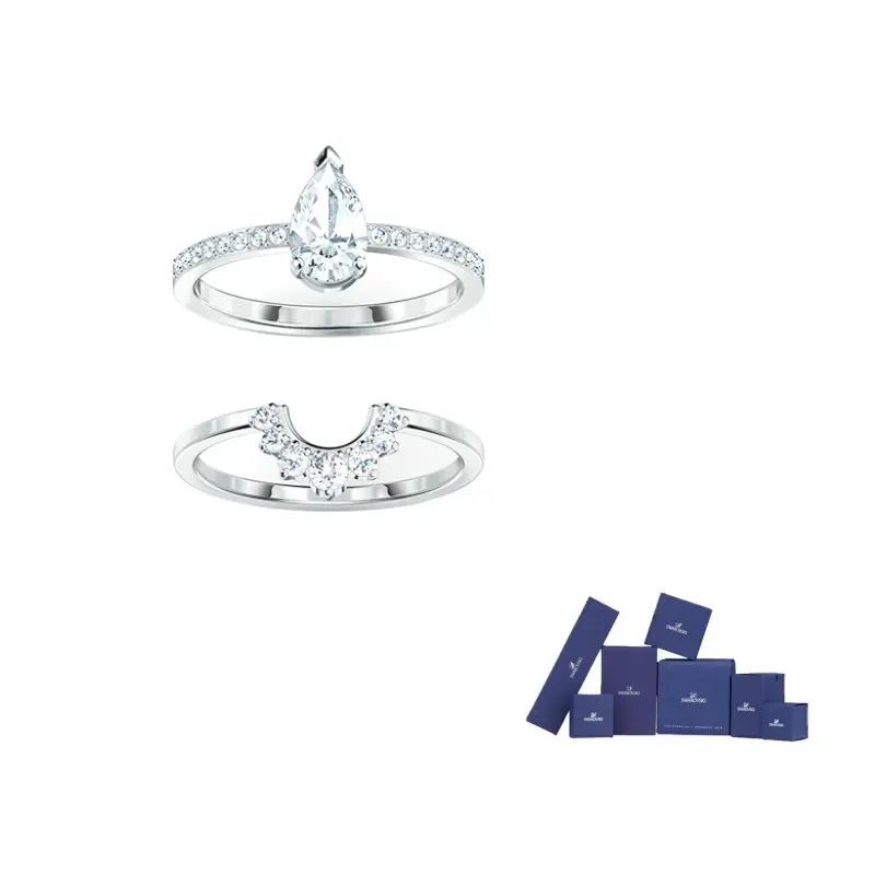 Swarovski Серебряное кольцо с белым золотым покрытием для женщин
Swarovski Серебряное кольцо с белым золотым покрытием для женщин