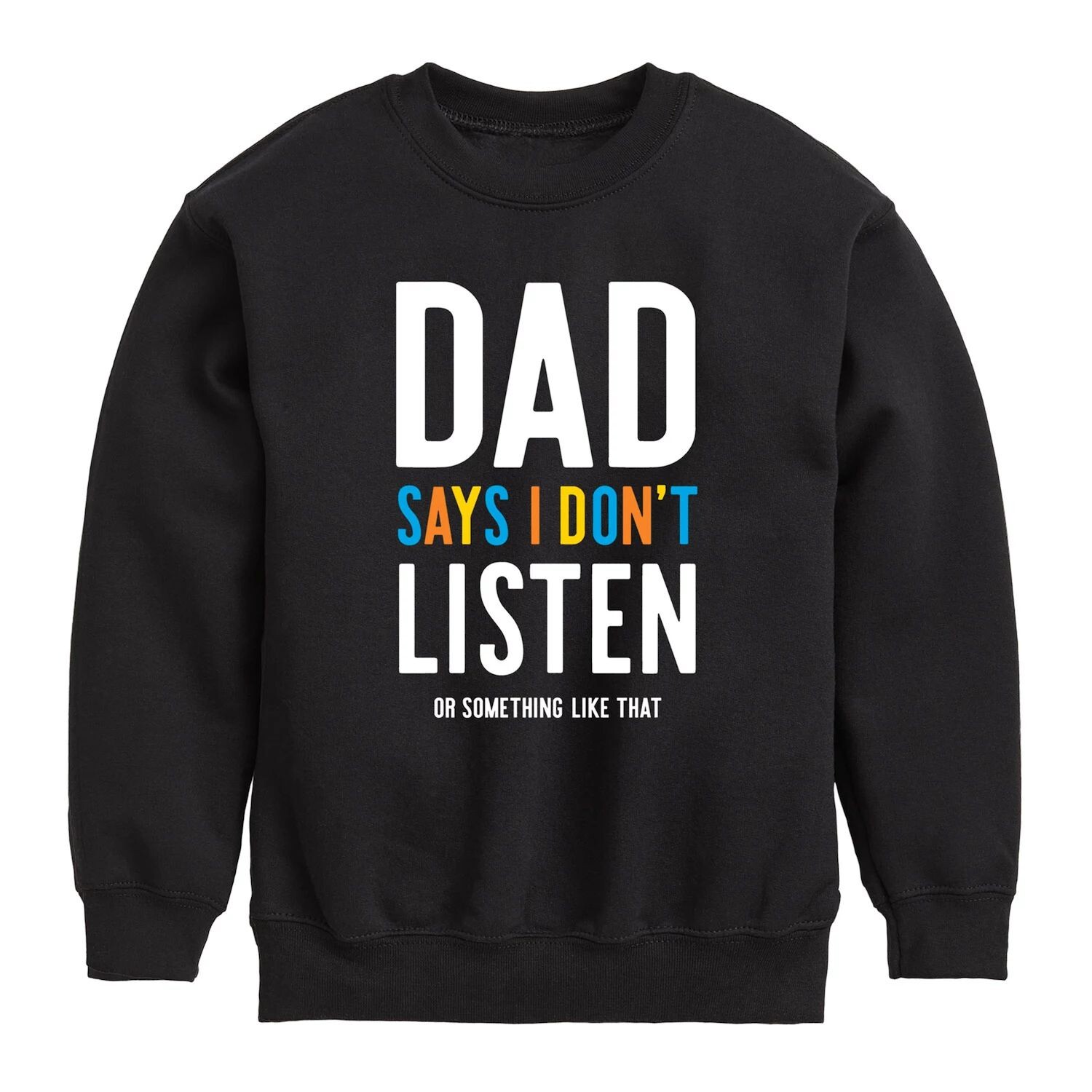 Толстовка для мальчиков 8–20 лет «Папа говорит, что я не слушаю» Licensed Character
Толстовка для мальчиков 8–20 лет «Папа говорит, что я не слушаю» Licensed Character