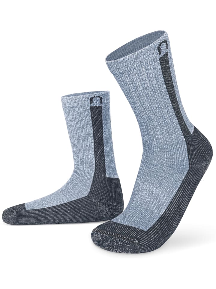 Normani 2 пары походных и рабочих носков из шерсти мериноса Nowra, сине-серого цвета
Normani 2 пары походных и рабочих носков из шерсти мериноса Nowra, сине-серого цвета