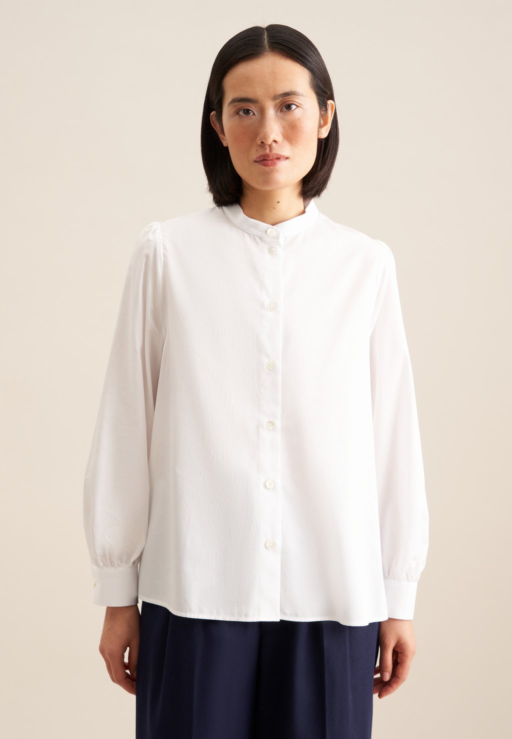 Блузка на пуговицах Seidensticker, белый
Блузка на пуговицах Seidensticker, белый