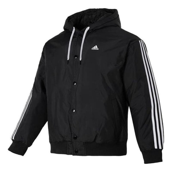 Куртка спортивные повседневные хлопковые Куртка Adidas, черный 
Куртка спортивные повседневные хлопковые Куртка Adidas, черный