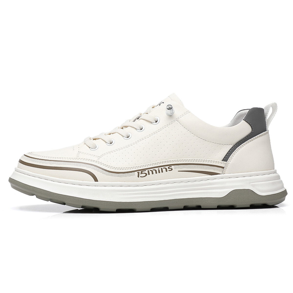 Кеды мужские, обувь для скейтбординга низкая 15 Mins, белый
Кеды мужские, обувь для скейтбординга низкая 15 Mins, белый