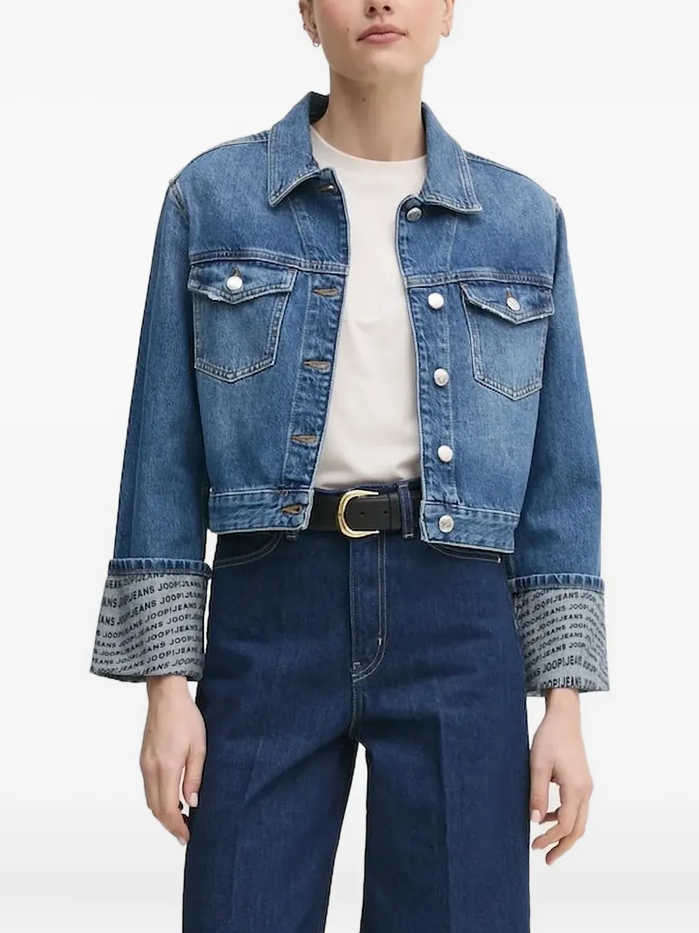 Джинсовая куртка с логотипом Joop!, синий
Джинсовая куртка с логотипом Joop!, синий