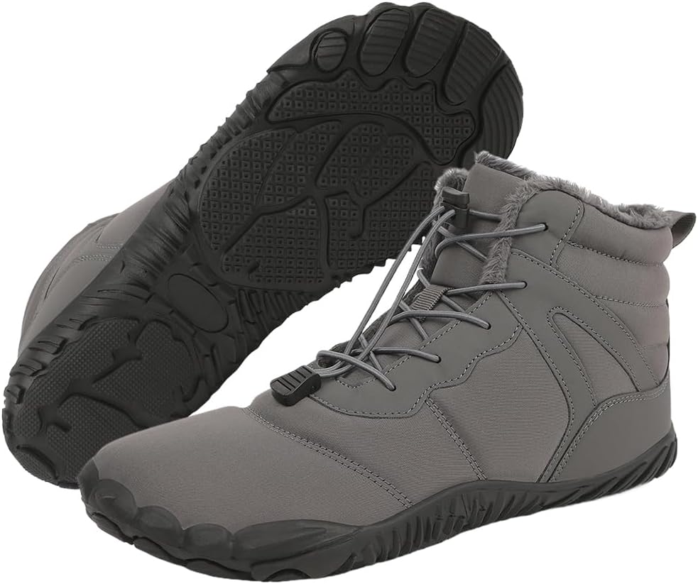 Зимние женские ботинки FANGARDEN для женщин, зимняя обувь для мужчин, походные ботинки с удобным теплым мехом, ботильоны на молнии, водонепроницаемые короткие ботинки, серый
Зимние женские ботинки FANGARDEN для женщин, зимняя обувь для мужчин, походные ботинки с удобным теплым мехом, ботильоны на молнии, водонепроницаемые короткие ботинки, серый