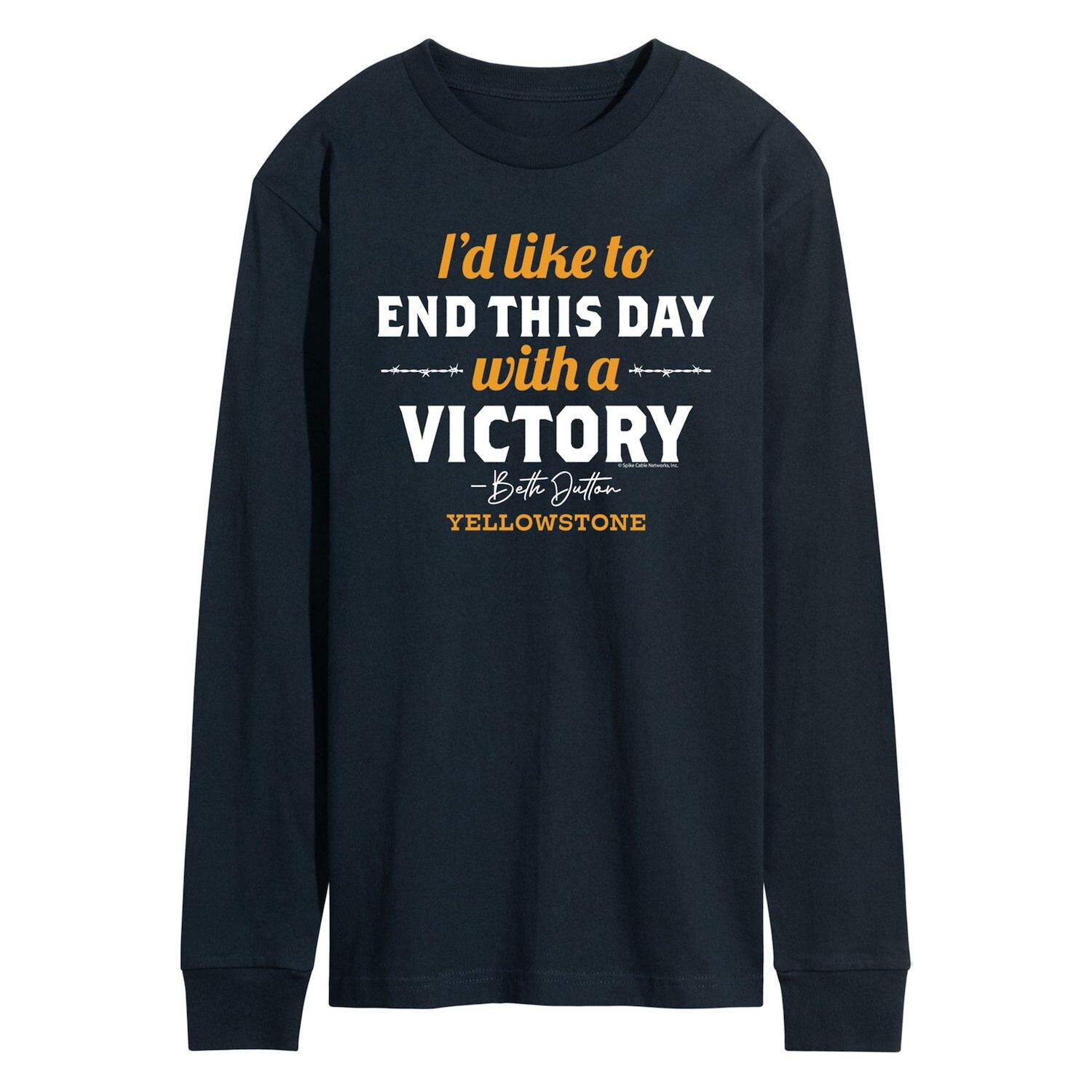 Мужская футболка с длинным рукавом Victory End Day в Йеллоустоуне Licensed Character
Мужская футболка с длинным рукавом Victory End Day в Йеллоустоуне Licensed Character