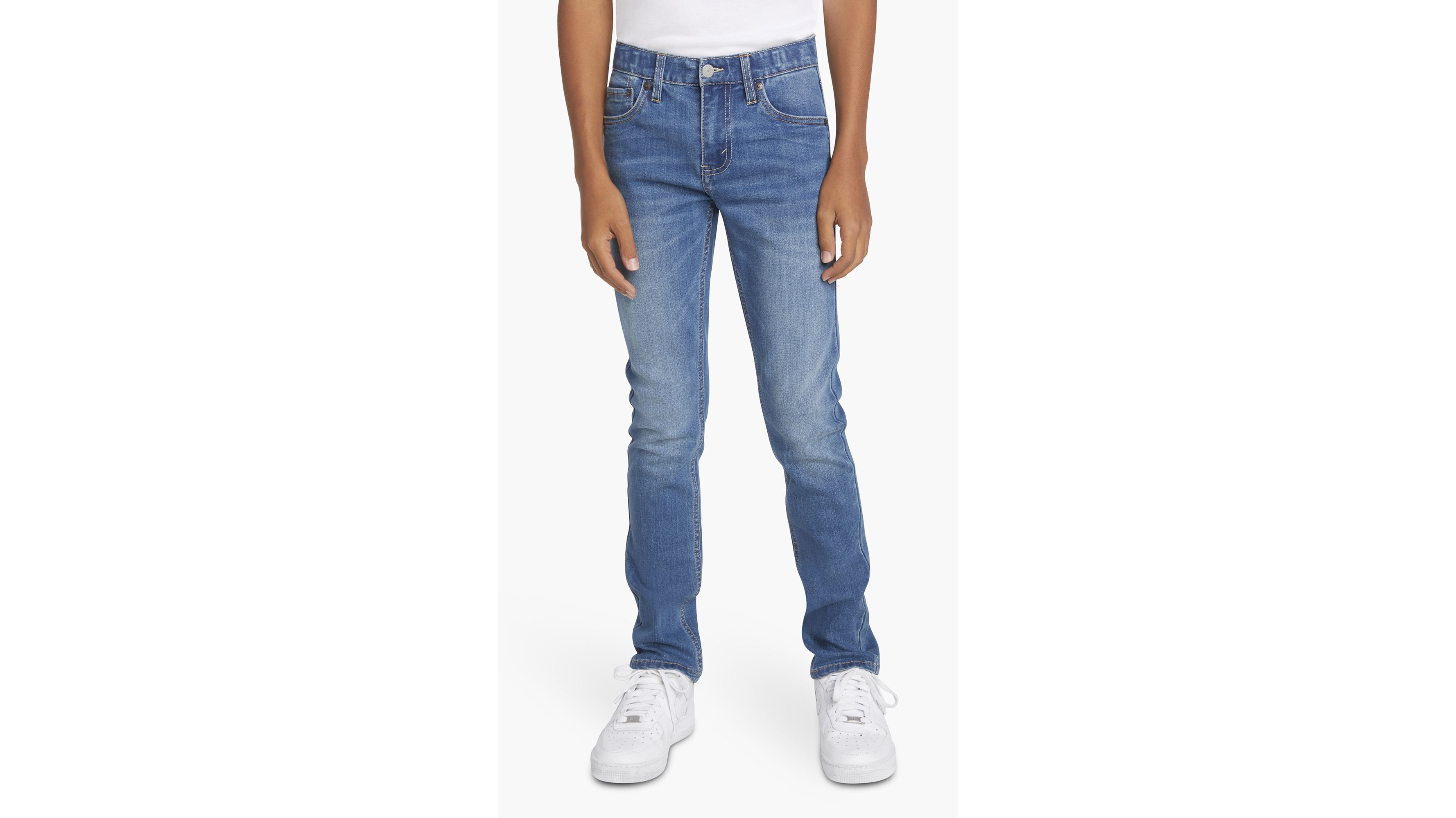 Джинсы 510 Skinny Fit Big Boys 365 Performance 8-20 Levi's, цвет Calabasas - Medium Wash
Джинсы 510 Skinny Fit Big Boys 365 Performance 8-20 Levi's, цвет Calabasas - Medium Wash