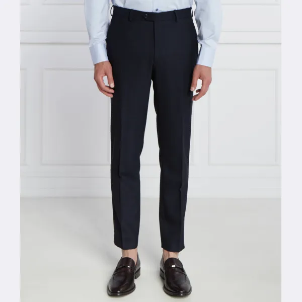 Шерстяные брюки узкого кроя Denz Oscar Jacobson, синий
Шерстяные брюки узкого кроя Denz Oscar Jacobson, синий