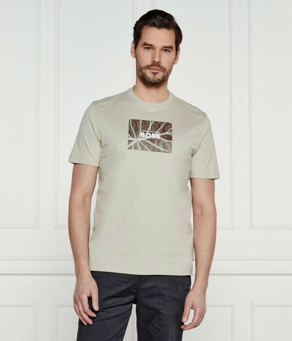 Футболка мужская Boss Orange хлопковая с принтом, бежевый
Футболка мужская Boss Orange хлопковая с принтом, бежевый