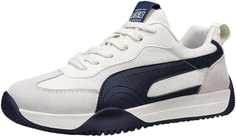 Мужские стильные повседневные кеды - удобные всесезонные низкие кроссовки на шнуровке с верхом из ПУ, текстильной подкладкой и резиновой подошвой для повседневной одежды Hoalox, синий
Мужские стильные повседневные кеды - удобные всесезонные низкие кроссовки на шнуровке с верхом из ПУ, текстильной подкладкой и резиновой подошвой для повседневной одежды Hoalox, синий