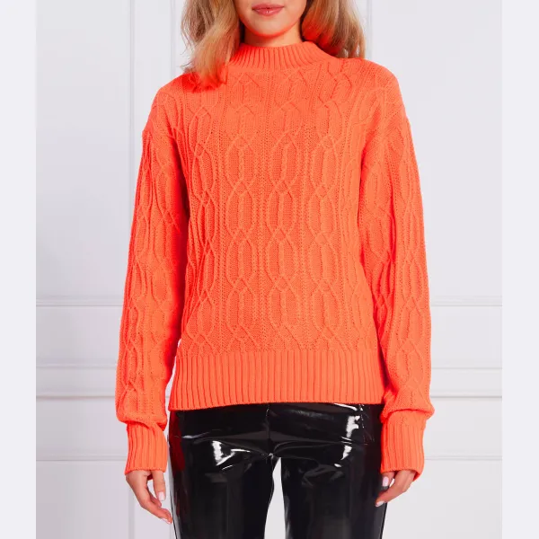 Свитер обычного кроя с добавлением шерсти Patrizia Pepe, оранжевый
Свитер обычного кроя с добавлением шерсти Patrizia Pepe, оранжевый