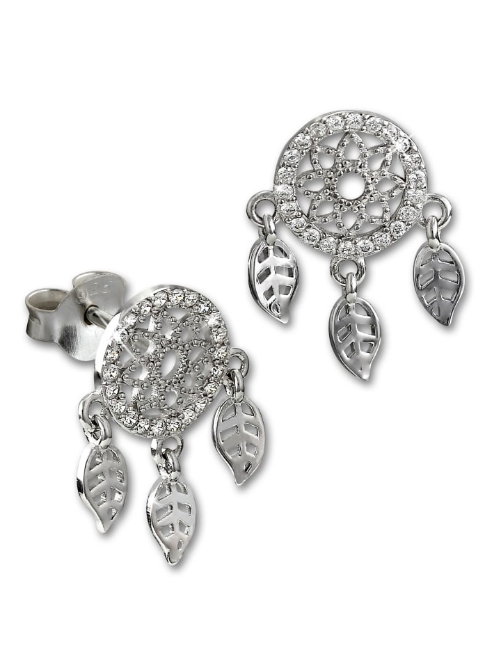 SilberDream Серьги-гвоздики в виде ловца снов из стерлингового серебра 925 пробы
SilberDream Серьги-гвоздики в виде ловца снов из стерлингового серебра 925 пробы