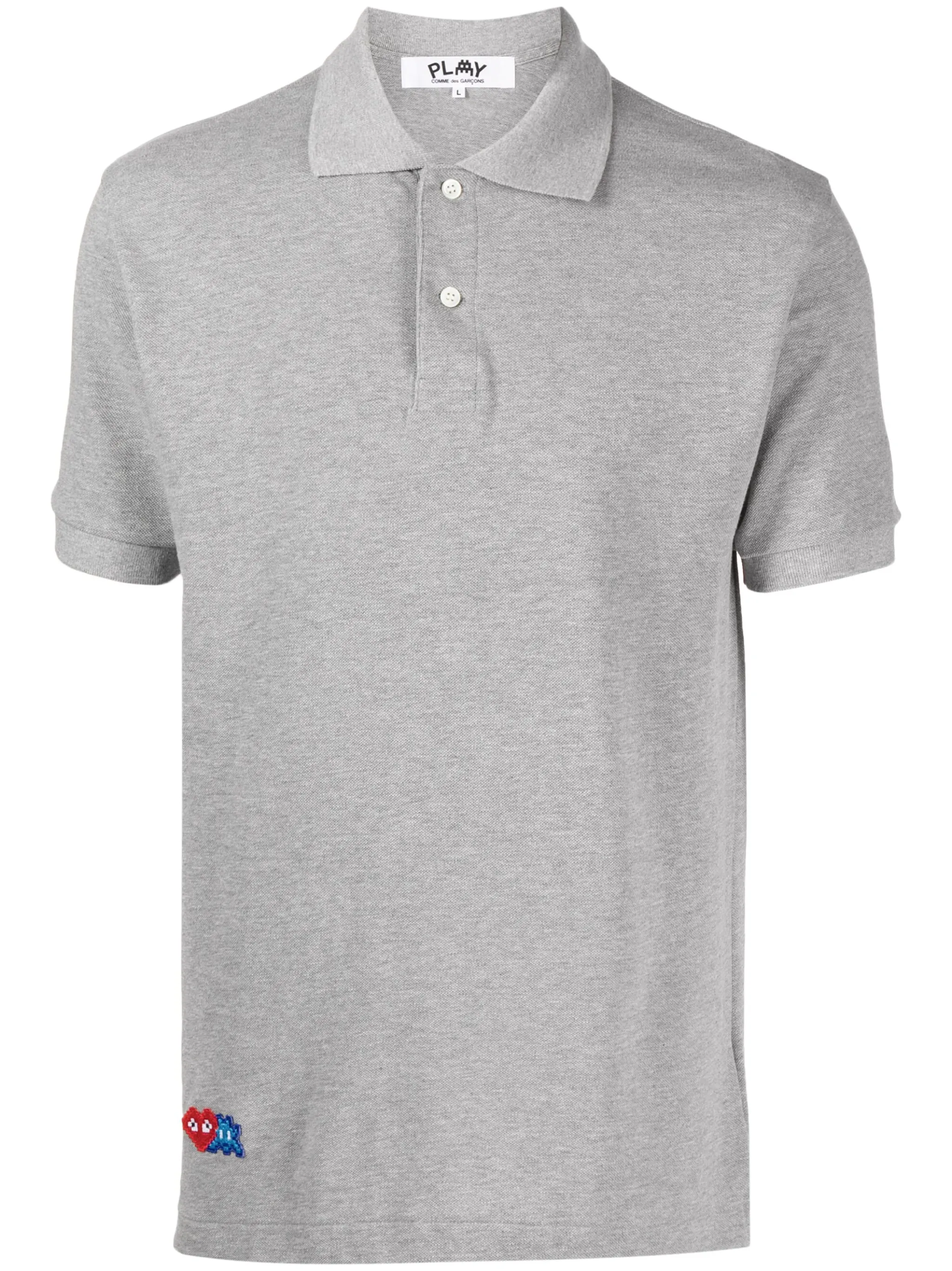 Рубашка поло с логотипом Comme Des Garçons Play, серый
Рубашка поло с логотипом Comme Des Garçons Play, серый