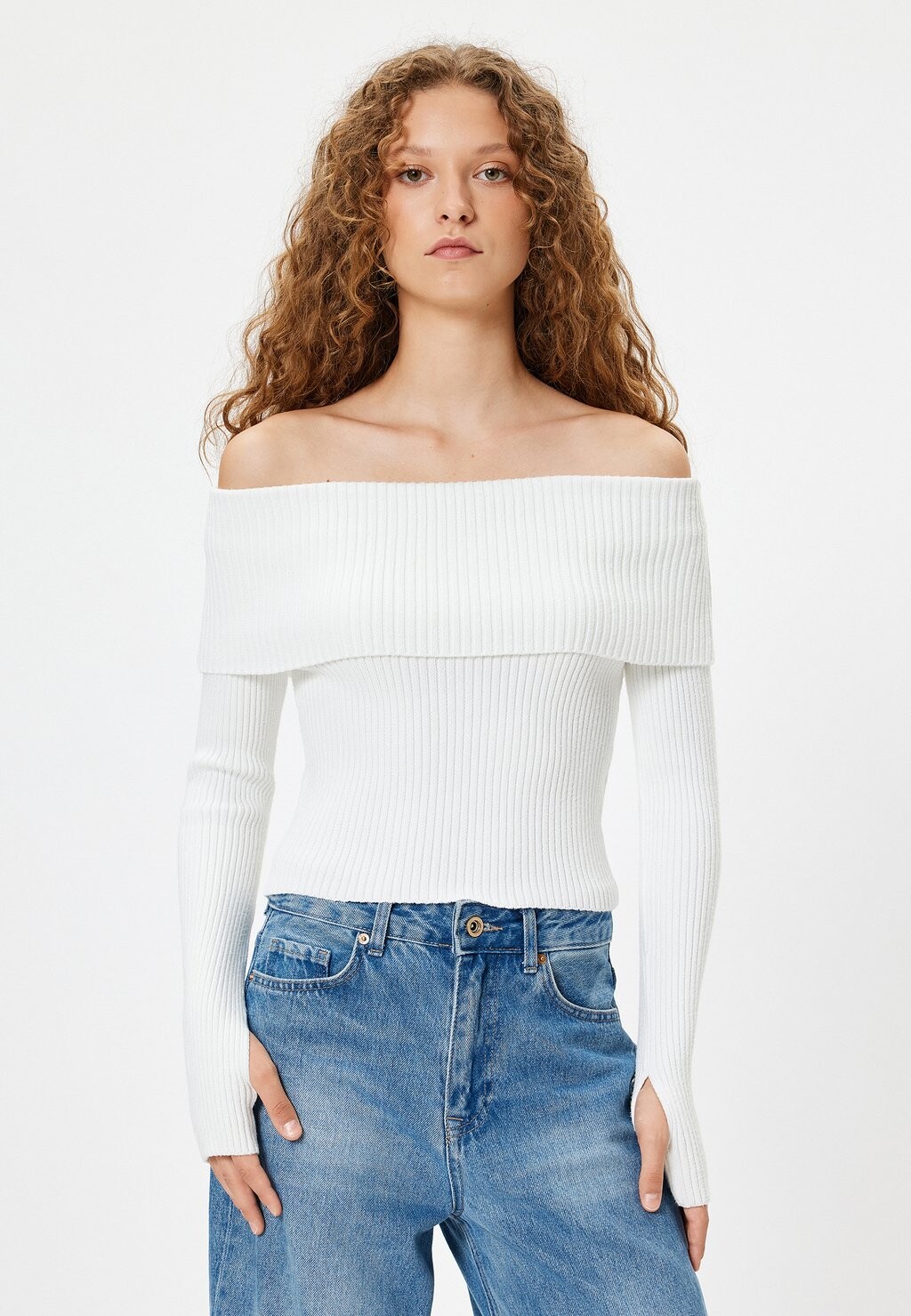 Джемпер MADONNA NECK Koton, белый
Джемпер MADONNA NECK Koton, белый