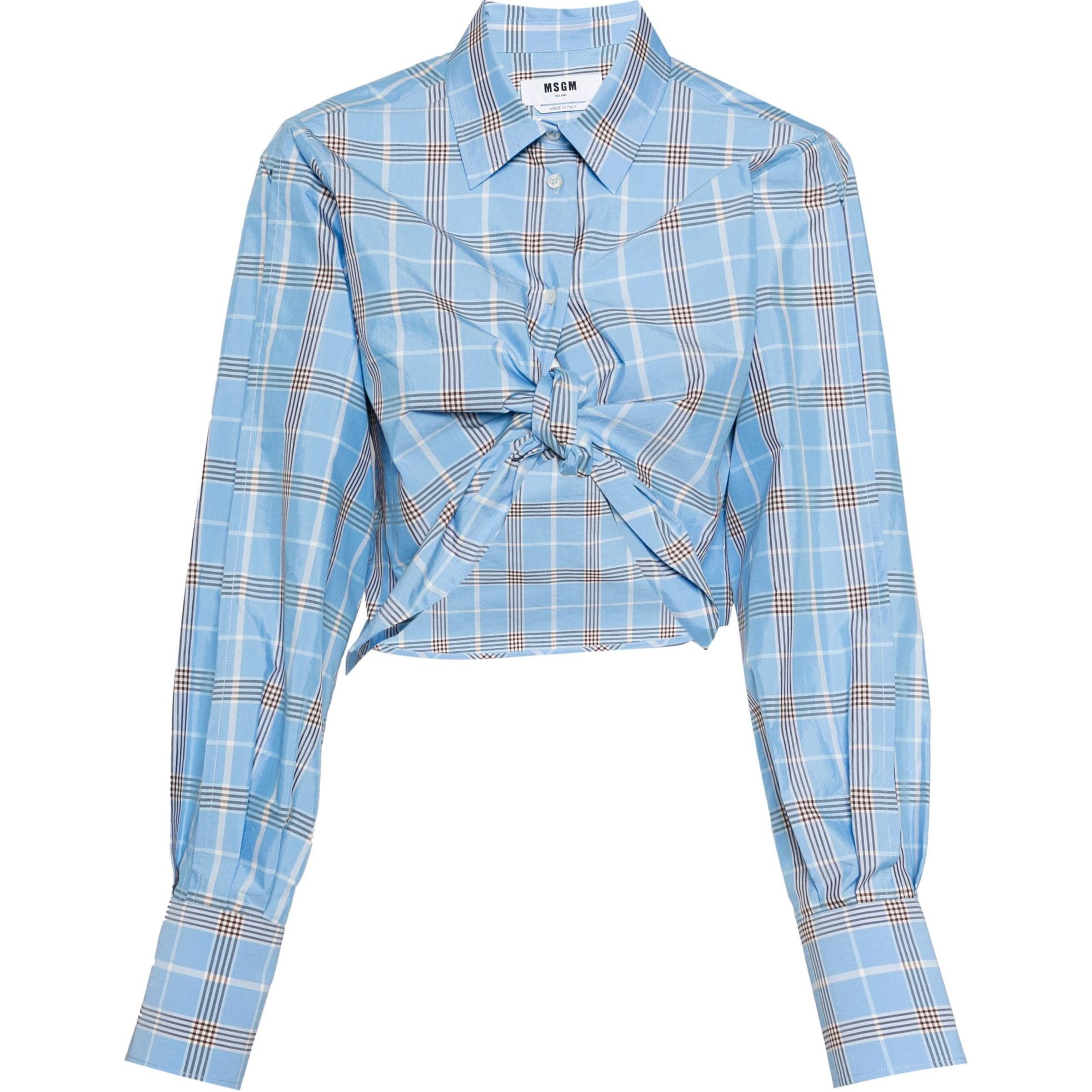 MSGM Женская рубашка светло-голубого цвета
MSGM Женская рубашка светло-голубого цвета