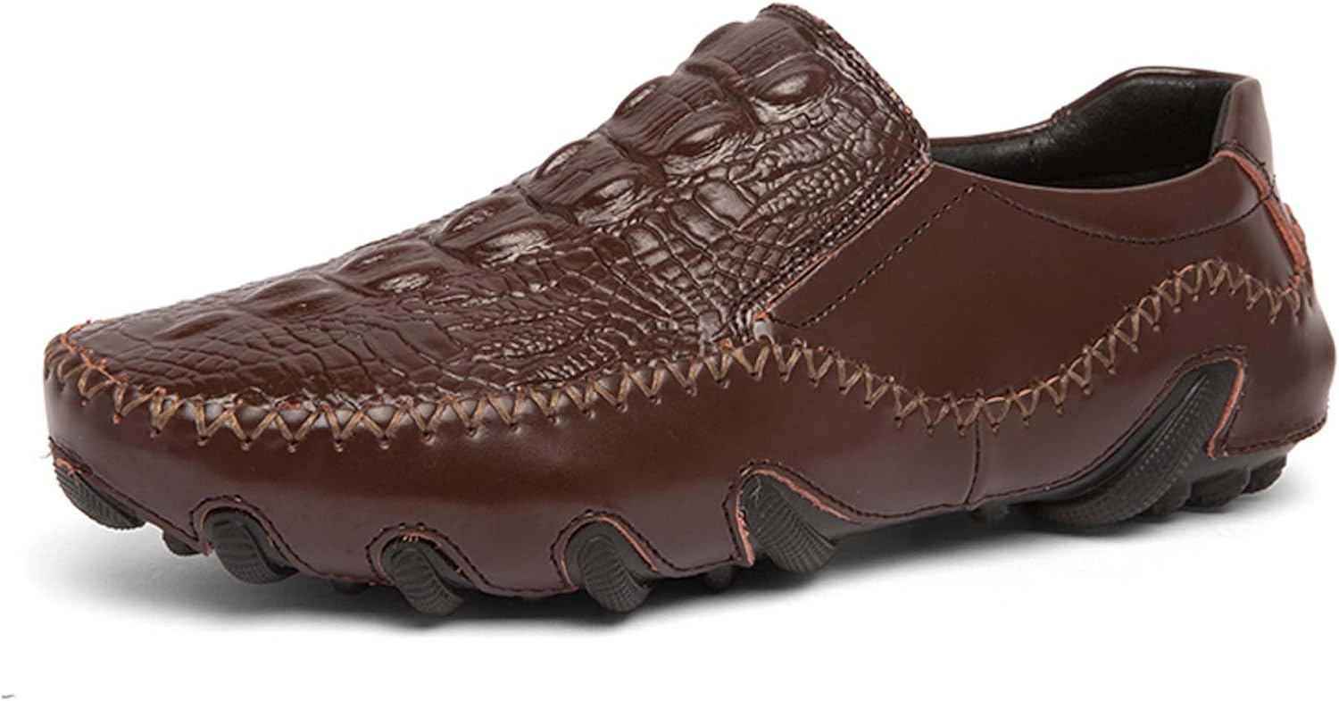 Мужские лоферы Легкие дышащие туфли Модные кожаные туфли Легко надеваются Повседневная обувь Ручная работа - Комфортные - Для активного отдыха Dzbajrqm, коричневый
Мужские лоферы Легкие дышащие туфли Модные кожаные туфли Легко надеваются Повседневная обувь Ручная работа - Комфортные - Для активного отдыха Dzbajrqm, коричневый