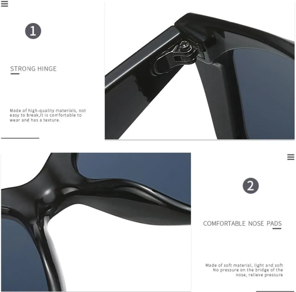 Солнцезащитные очки конфетных цветов для женщин и мужчин, роскошные солнцезащитные очки в винтажном стиле, очки с защитой от УФ-излучения UV400 LVTFCO, Champagne
Солнцезащитные очки конфетных цветов для женщин и мужчин, роскошные солнцезащитные очки в винтажном стиле, очки с защитой от УФ-излучения UV400 LVTFCO, Champagne