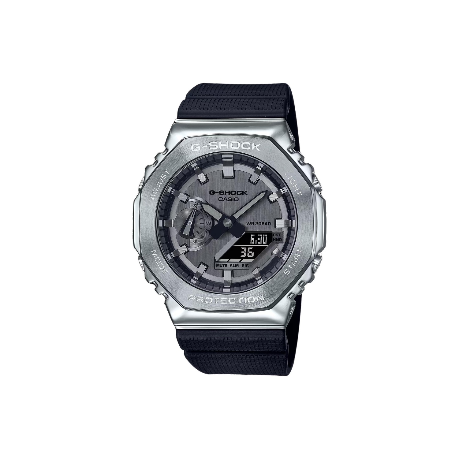 CASIO Мужские часы G-STEEL серии silver GM-2100-1A
CASIO Мужские часы G-STEEL серии silver GM-2100-1A