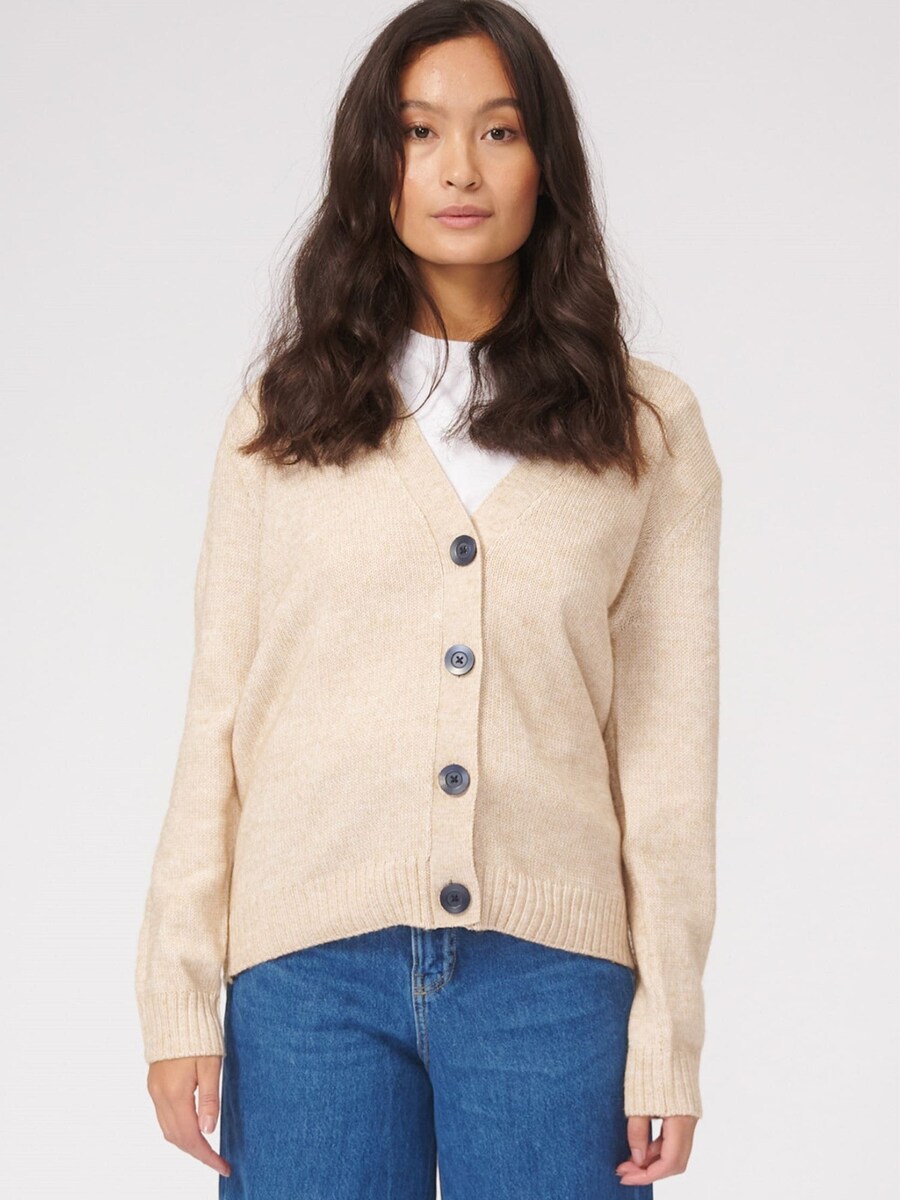 Вязаный кардиган TEESHOPPEN, песочный
Вязаный кардиган TEESHOPPEN, песочный