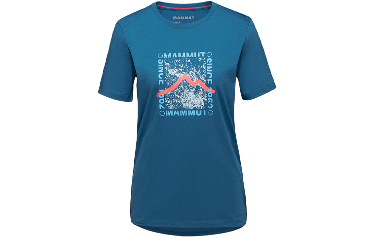 Футболка женская MAMMUT, Темный ледяной синий
Футболка женская MAMMUT, Темный ледяной синий