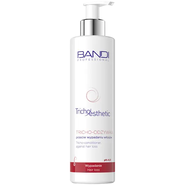 Кондиционер для кожи головы и волос против выпадения волос, 230 мл Bandi Professional tricho esthetic
Кондиционер для кожи головы и волос против выпадения волос, 230 мл Bandi Professional tricho esthetic