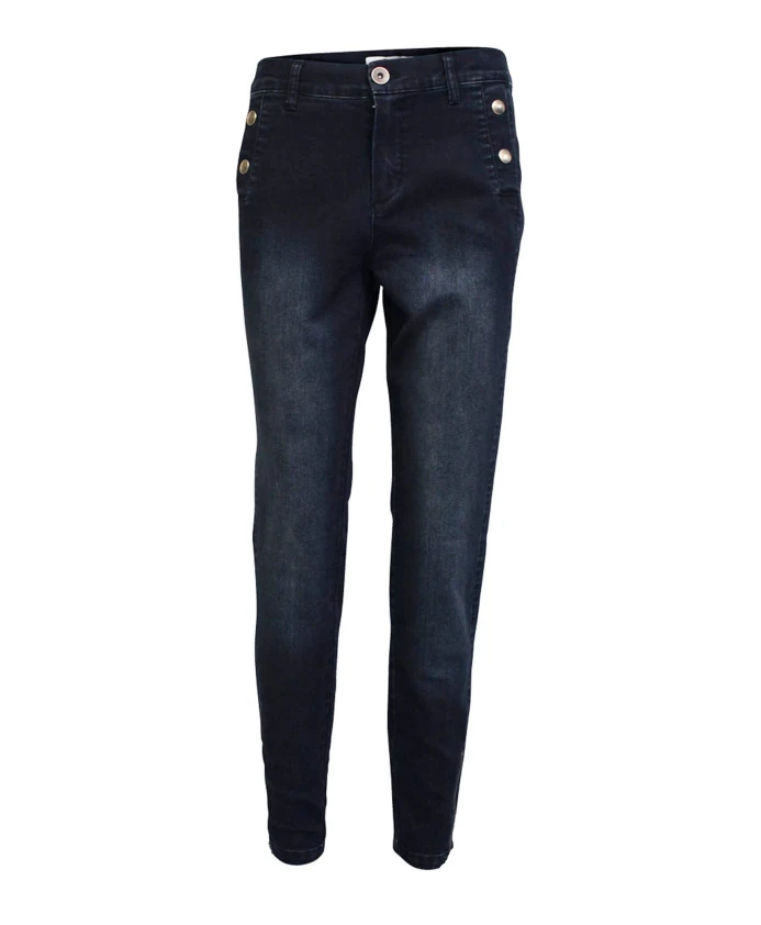 Джинсы из отбеленного денима скинни 2-Biz, черный
Джинсы из отбеленного денима скинни 2-Biz, черный