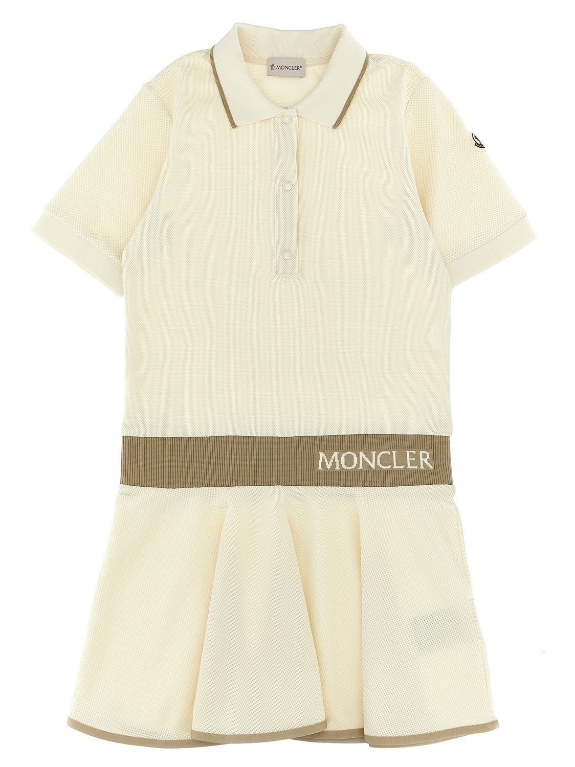 Платье из пике Moncler Enfant, белый
Платье из пике Moncler Enfant, белый